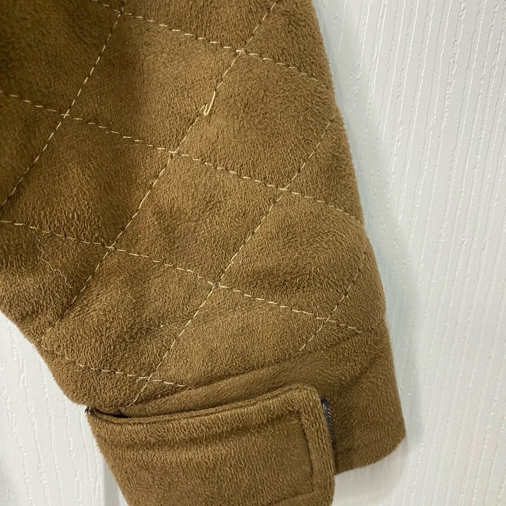 Equine Couture Women's Brown Quilted Riding Jacket size medium - Picture 5 of 15